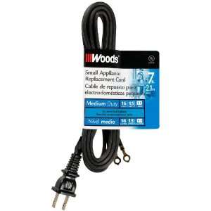  Woods 288 7 Foot HPN Cord for Non Polarized Appliances 