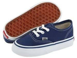 NEW INFANT TODDLER BABY VANS AUTHENTIC NAVY ORIGINAL SO CUTE 