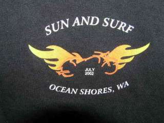 Sun and Surf Ocean Shores,Washington T Shirt M  