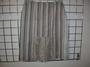 CLAUDE PATRICK PARIS 2 Pc COOL Lacey Skirt Outfit 38/40  