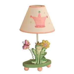   Teamson Girls Princess & Frog Hand Painted Desk Lamp