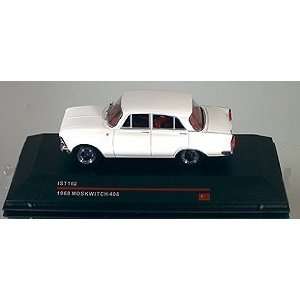  Replicarz IST102 1968 Moskvitch 408   White with Maroon 