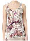 NWT Odd Molly Butterfly Frill Tank #7A size 3 L