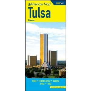    American Map 616660 Tulsa Oklahoma Street Map