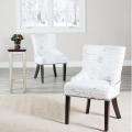 Paris French Writing Nailhead Dining Chair (Set of 2)