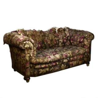   Victorian Antique Upholstered Chesterfield Sofa Couch Settee x  
