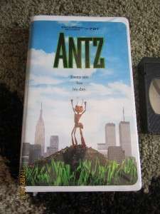 Antz VHS Video Animated Dreamworks Feature Woody Allen Sharon Stone 