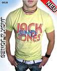 JACK & JONES AND DEEPTEE STYLER PARTY T SHIRT GELB