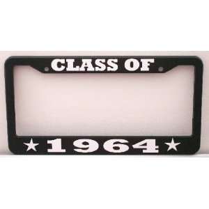  CLASS OF 1964 License Plate Frame Automotive