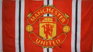 Official MANCHESTER UNITED MUFC Crest Football New FLAG  