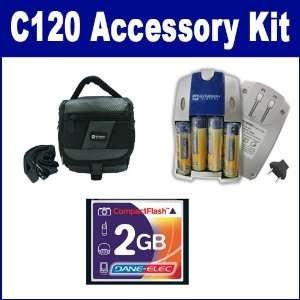  HP PhotoSmart C120 Digital Camera Accessory Kit includes 