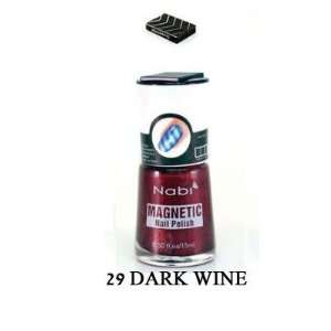  Nabi Magnetic Nail Polish   29 Dark Wine .5 oz. Beauty