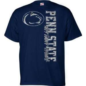  Penn State Nittany Lions Navy Primary Cube T Shirt Sports 