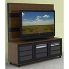 Nexera Harmony 56 TV Stand with Panel in Cinnamon Cherry Laminate