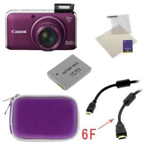  Canon PowerShot SX210IS 14.1 MP Digital Camera with 14x 
