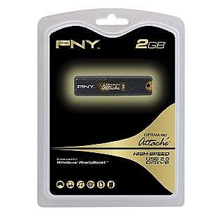 USB 2.0 Flash Drive, 2GB / Attache  PNY Computers & Electronics Drives 