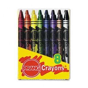  Prang 00000   Crayons Made with Soy, 8 Colors/Box
