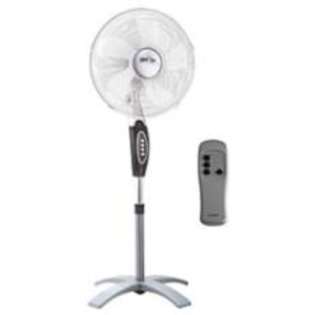 OPTIMUS F1760 White 16 Stand Fan Wave Oscillating W/ Remote at  