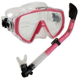  PROMATE Snorkeling Scuba Dive Mask Dry Snorkel Junior Gear 