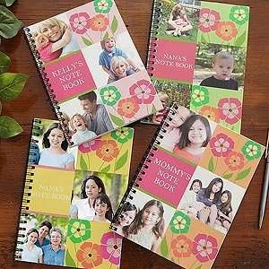   Personalized Notebooks with Photo Collage Cover Health & Personal