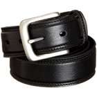 Danbury Mens 1 3/8 Mens Double Stitched Padded Leather Work Belt 