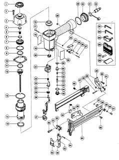 HITACHI Stapler Stapler Parts  Model N3804AB2  PartsDirect