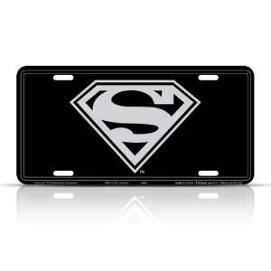  Superman Stamped License Plate Tag Automotive