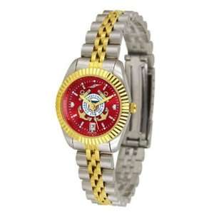 Coast Guard MILITARY Womens Anochrome Gold Watch  