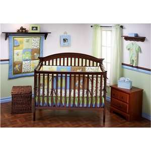 Wiggles Organic Cotton Crib Bedding 4 Pc Set Nursery  
