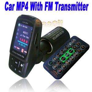 2G Car MP4  FM Transmitter + folders + memory + random Play 