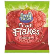Fruit Bowl Fruit Flakes Raspberry 20G   Groceries   Tesco Groceries