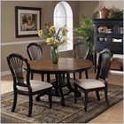   Wilshire 5 Piece Rectangular Dining Table Set in Antique Pine Finish