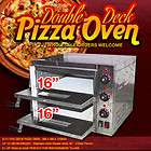  Blodgett Stainless Steel Gas Pizza Oven Double Deck  