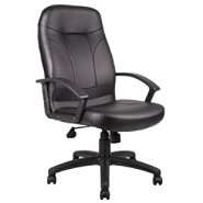 Boss HIGH BACK LEATHER PLUS CHAIR 