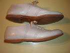 ORIGINAL ALL LEATHER 50S SADDLE OXFORD SHOES WOMENS SIZE 8  SOLES BY 