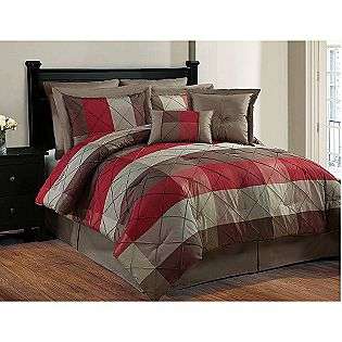   8pc Comforter Set  Bed & Bath Decorative Bedding Comforters & Sets