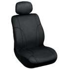 Elegant USA E 314811X Microsuede Low Back Black Universal Seat Cover