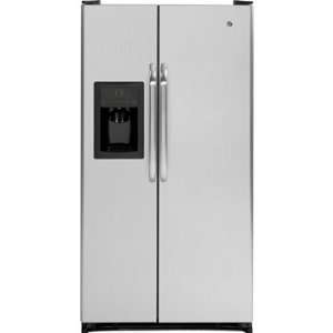  GE GSL25IGZLS 25.3 cu. ft. Side by Side Refrigerator with 