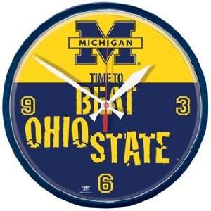    Michigan Wolverines Clock   Beat Ohio State