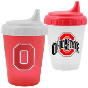  Ohio State Buckeyes 2 Pack 8oz. Dripless Sippy Cups 