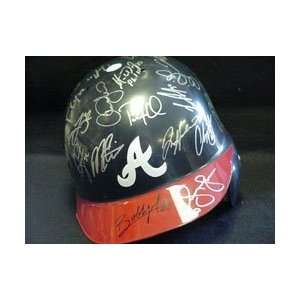   Atlanta (2006) Full Size Authentic Helmet By The 2006 Atlanta Braves