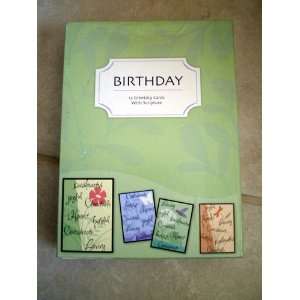  12 Birthday Cards W/Scripture (Celebrating You) Health 