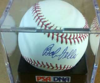 Bob Feller PSA/DNA 9 signed auto baseball ball  