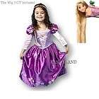   Tangled Rapunzel Glitter Ballerina Costume Flat Shoes 8 9 10 1  