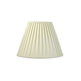 Lamp Shade Ivory Box Pleat  Essential Home For the Home Lighting Table 