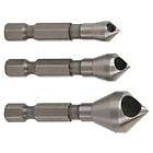 Countersink and Deburring Tool Set , Metal Plastic Wood Cutter Cutting 