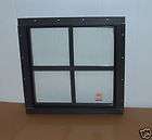 Small Shed Windows 12 x 12 Brown, playhouse window