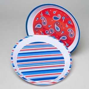 New   Round Patriotic Serving Tray Case Pack 48 by DDI  