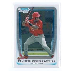  2011 Bowman Chrome Draft Prospects #7 Kenneth Peoples 