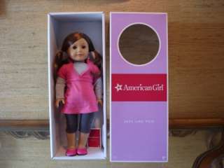 AMERICAN GIRL Doll JUST LIKE YOU Doll Brown Hair Blue Eyes Freckles 